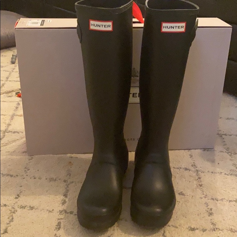Size 7 Black Matte Original Style Hunter Boot